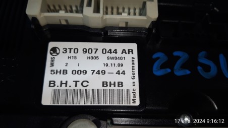 Recambio de mando climatizador para skoda superb combi (3t5) 2009-2015 ambition referencia OEM IAM 3T0907044AR 3T0907044AR 