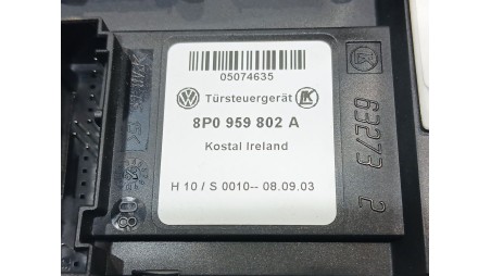 Recambio de elevalunas delantero derecho para audi a3 (8p1) 2003-2013 1.9 tdi referencia OEM IAM 8P3837462C 8P0959802A 