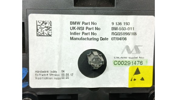 Recambio de cuadro instrumentos para mini mini clubman (r55) 2006-2015 cooper referencia OEM IAM 62109233767 62109233767 