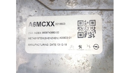 Recambio de modulo electronico para peugeot 208 (p2) 2019- (e-) allure pack referencia OEM IAM 9839743880 9839743880 
