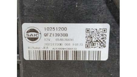 Recambio de electroventilador para mg mg zs suv (azs1) 2017- 1.5 vti referencia OEM IAM 10251200 10251200 