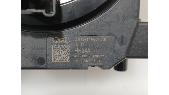 Recambio de anillo airbag para ford puma (j2k, cf7) 2019- 1.0 ecoboost referencia OEM IAM 2557754 GN1514A664AB 