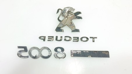 Recambio de emblema para peugeot 5008 2009-2017 access referencia OEM IAM 9806827080 9806827080 