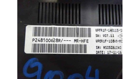 Recambio de cuadro instrumentos para renault kadjar 2015- zen referencia OEM IAM 248100628R  