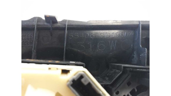 Recambio de mando calefaccion / aire acondicionado para toyota yaris 2008-2011 active referencia OEM IAM 554060D190  