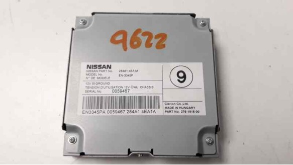 Recambio de modulo electronico para nissan qashqai (j11) 2013- 1.5 turbodiesel cat referencia OEM IAM 284A14EA1A  