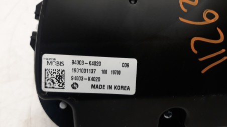 Recambio de cuadro instrumentos para hyundai kona 2017- referencia OEM IAM 94003K4020  