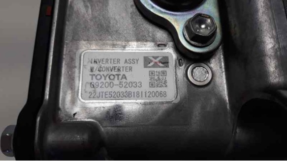 Recambio de inversor para toyota yaris 2017- hybrid active referencia OEM IAM G920052033  
