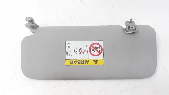 Recambio de parasol derecho para hyundai ioniq 2016- referencia OEM IAM 85220G2160TTX  