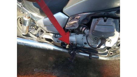 Recambio de palanca freno para guzzi nevada 2005-2007 nevada 750 referencia OEM IAM GU31677083  