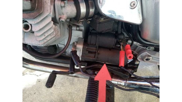 Recambio de motor arranque para guzzi nevada 2005-2007 nevada 750 referencia OEM IAM GU30730711  