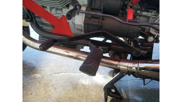 Recambio de palanca cambio para guzzi nevada 2005-2007 nevada 750 referencia OEM IAM GU31250983  