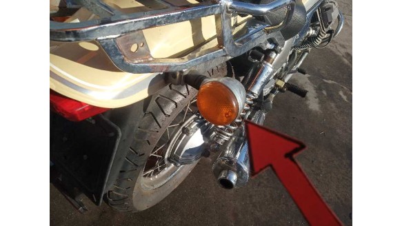 Recambio de piloto trasero derecho para guzzi nevada 2005-2007 nevada 750 referencia OEM IAM GU31751665  