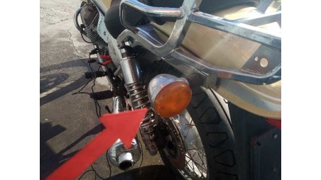 Recambio de piloto trasero izquierdo para guzzi nevada 2005-2007 nevada 750 referencia OEM IAM GU31751666  