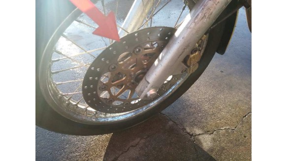 Recambio de disco freno delantero para guzzi nevada 2005-2007 nevada 750 referencia OEM IAM GU01613330  