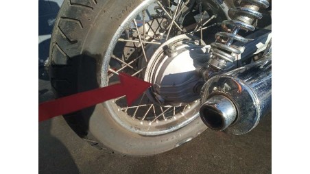 Recambio de cardan trasero para guzzi nevada 2005-2007 nevada 750 referencia OEM IAM GU31350280  