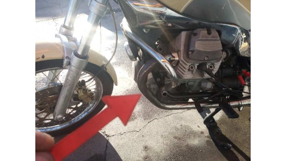 Recambio de colector escape para guzzi nevada 2005-2007 nevada 750 referencia OEM IAM GU31120765  