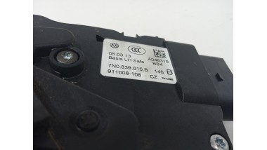 Recambio de cerradura puerta lateral izquierda para seat alhambra (710) 2010-2015 reference referencia OEM IAM 7N0839015B 7N0839 2