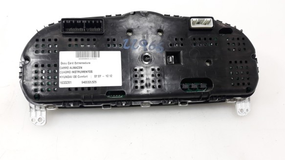 Recambio de cuadro instrumentos para hyundai i30 (fd) 2007-2012 1.6 crdi referencia OEM IAM 940032L525 940032L525 