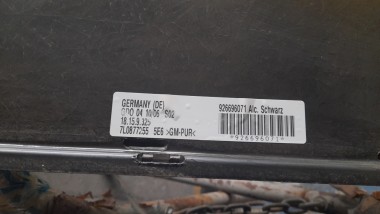 Recambio de techo electrico para porsche cayenne (typ 9pa) 2002-2007 turbo s referencia OEM IAM 7L0877255 95556402500  2