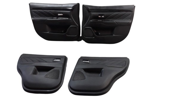 Recambio de juego asientos completo para mitsubishi outlander (gf0) 2012- phev kaiteki 4wd referencia OEM IAM 6911C310  