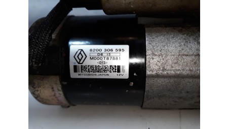Recambio de motor arranque para nissan note (e11e) 2006-2013 acenta referencia OEM IAM 8200306595 8200306595 