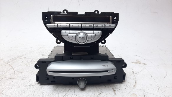 Recambio de sistema audio / radio cd para mini r56 2006-2014 one referencia OEM IAM 65123455681  