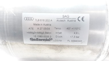 Recambio de acumulador central amortiguacion para audi q7 (4l) 2006-2015 v6 24v tdi referencia OEM IAM 7L8616202A   2