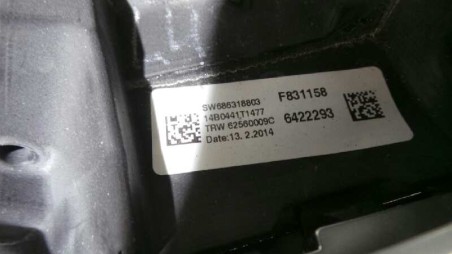 Recambio de volante para bmw serie 3 touring (f31) 2012-2016 318d xdrive referencia OEM IAM 32306854755 32306854755 