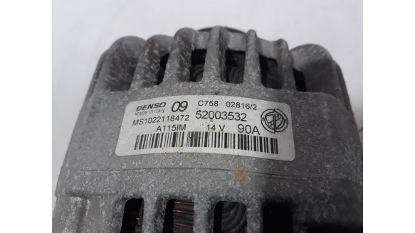Recambio de alternador para fiat panda (319) 2012- lounge referencia OEM IAM 52003532 52003532 