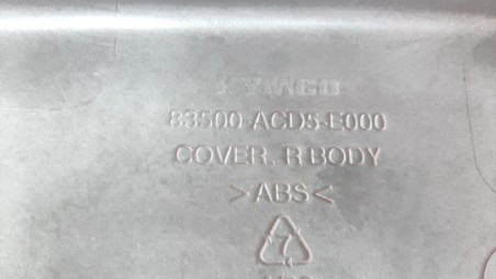 Recambio de moldura para kymco g-dink 125 2012-2017 referencia OEM IAM 83500ACD5E000  