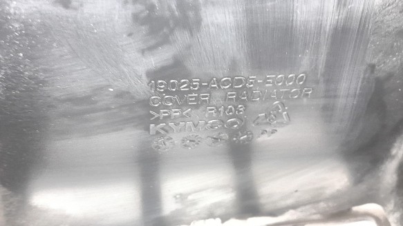 Recambio de cubrecarter para kymco g-dink 125 2012-2017 referencia OEM IAM 19025ACD5E000  