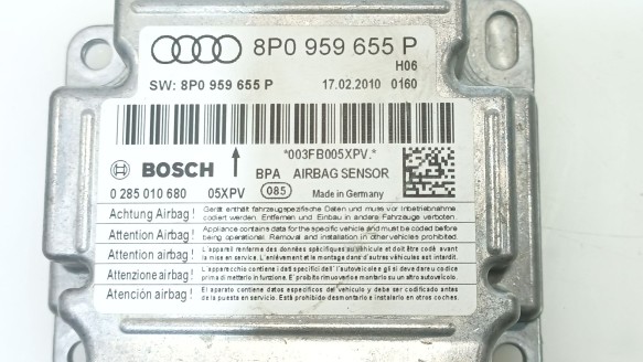 Recambio de kit airbag para audi a3 (8p1) 2003-2013 2.0 tdi 16v referencia OEM IAM 8P7880201F 8P7880201F 