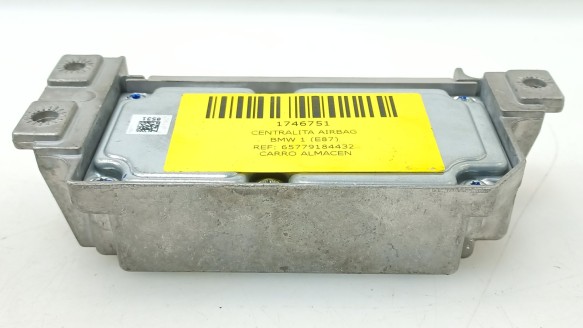 Recambio de centralita airbag para bmw 1 (e87) 2003-2013 118 d referencia OEM IAM 65779184432 65776977427 0285001531