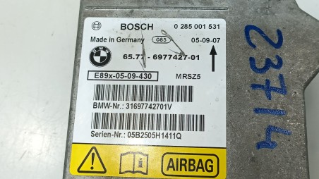 Recambio de centralita airbag para bmw 1 (e87) 2003-2013 118 d referencia OEM IAM 65779184432 65776977427 0285001531