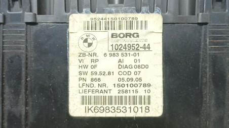 Recambio de cuadro instrumentos para bmw 1 (e87) 2003-2013 118 d referencia OEM IAM 62106983531 6983531 