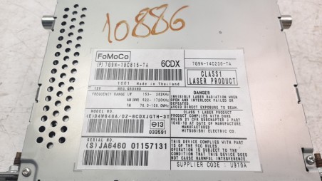 Recambio de sistema navegacion gps para jaguar xf 2007-2015 3.0 v6 24v cat referencia OEM IAM 7G9N14C230TA  