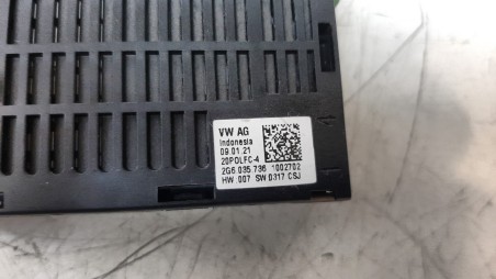 Recambio de modulo electronico para volkswagen t-cross 2016- 1.0 tsi referencia OEM IAM 2G6035736  