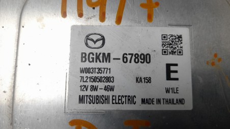 Recambio de centralita luces para mazda 3 berlina (bp) 2019- evolution referencia OEM IAM BGKM67890  