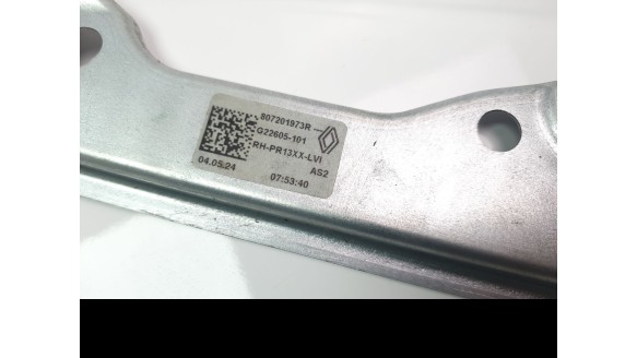 Recambio de elevalunas delantero derecho para dacia duster iii 2024- eco-g 100 essential referencia OEM IAM 807201973R  