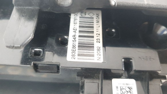 Recambio de warning para dacia duster iii 2024- eco-g 100 essential referencia OEM IAM 283E86154R  
