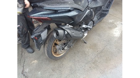Recambio de silenciador trasero para yamaha tmax 2019- tmax referencia OEM IAM BBW147030000  