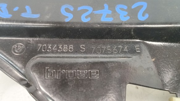 Recambio de elevalunas trasero derecho para bmw 5 (e60) 2001-2010 525 d referencia OEM IAM 51357075674 7075674 