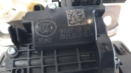 Recambio de cerradura maletero / porton para seat arona (kj7, kjp) 2017- 1.6 tdi referencia OEM IAM 5F0827505  