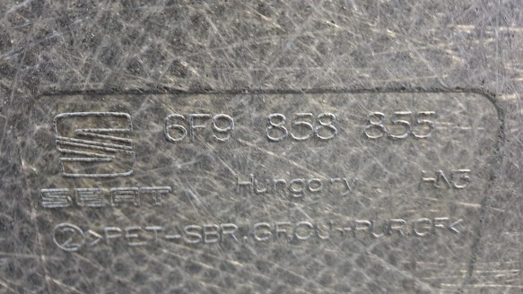 Recambio de bandeja trasera para seat arona (kj7, kjp) 2017- 1.6 tdi referencia OEM IAM 6F9858855  