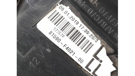 Recambio de piloto trasero izquierdo interior para toyota c-hr 2016- hybrid active referencia OEM IAM 81590F4021  