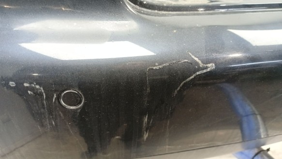 Recambio de paragolpes trasero para volkswagen touran (1t1, 1t2) 2003-2010 1.9 tdi referencia OEM IAM 1T0807417AGRU 1T0807417AGR