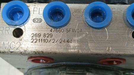 Recambio de abs para nissan micra v (k14) 2016- 1.0 ig-t referencia OEM IAM 476605FP0B 476605FW0A 