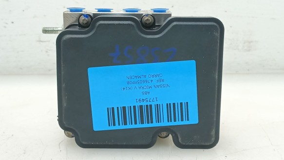 Recambio de abs para nissan micra v (k14) 2016- 1.0 ig-t referencia OEM IAM 476605FP0B 476605FW0A 