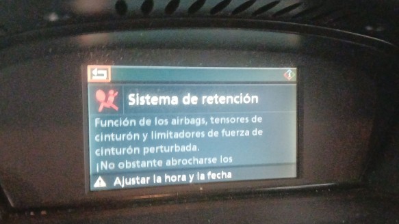 Recambio de pantalla multifuncion para bmw 5 (e60) 2001-2010 525 d referencia OEM IAM 65829193758 65829193758 